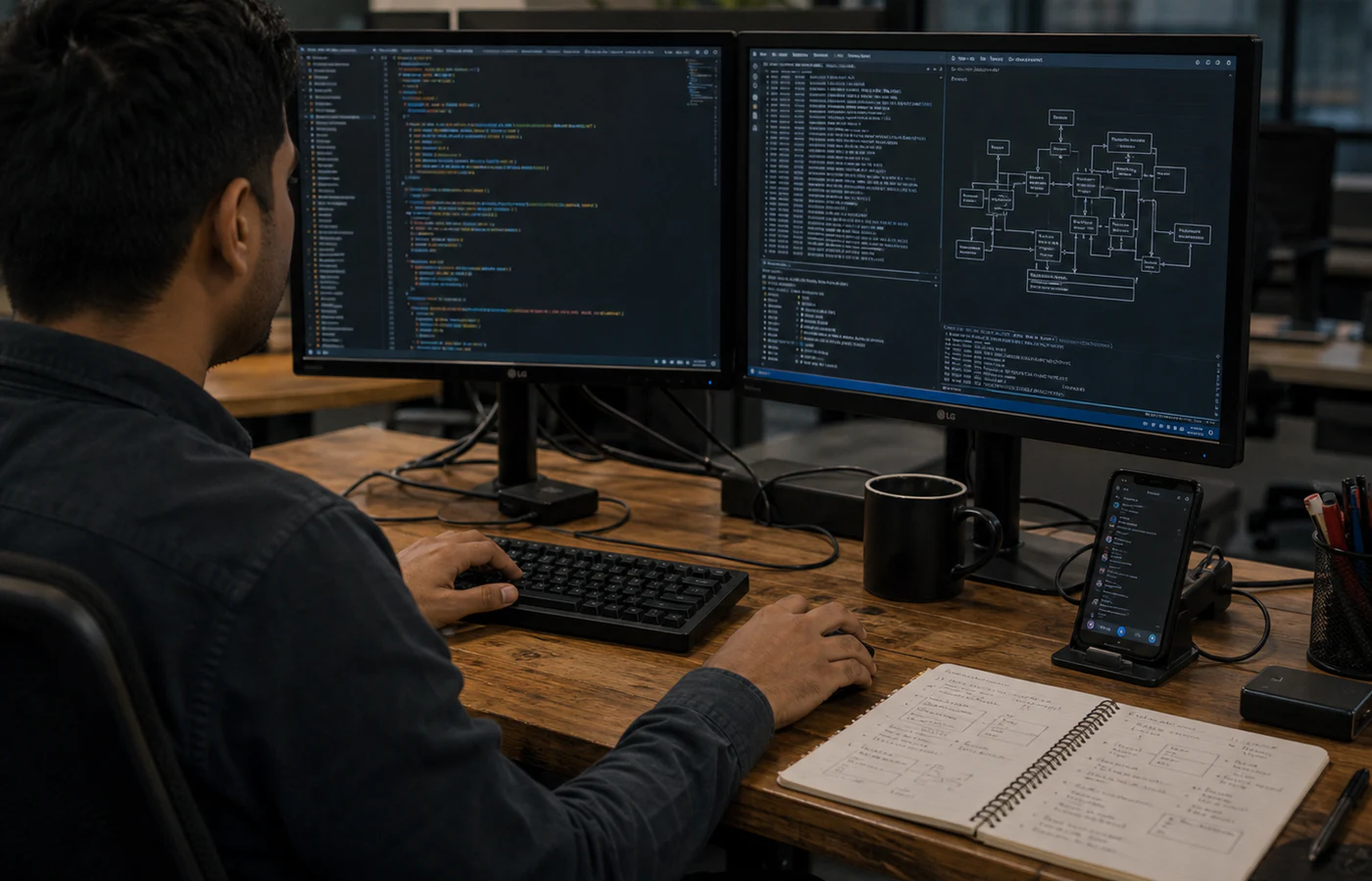 Fiji software team designing and testing a useful digital service